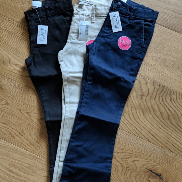 The Childrens Place Girls Skinny Uniform Pant